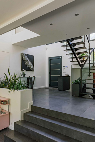 escalier maison moderne architecte