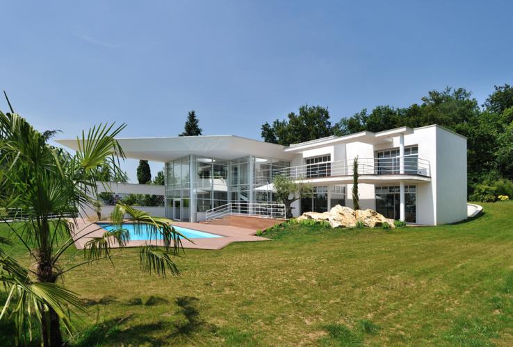 architecte villa moderne jardin