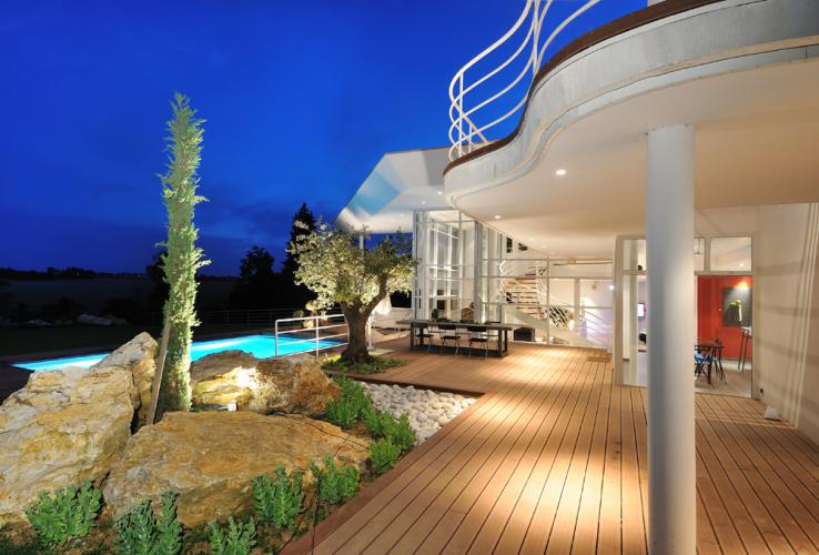 architecte villa moderne piscine