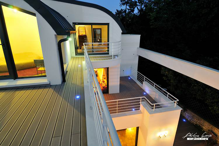 balcon villa architecte