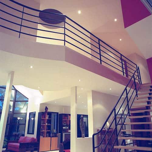 escalier maison architecte