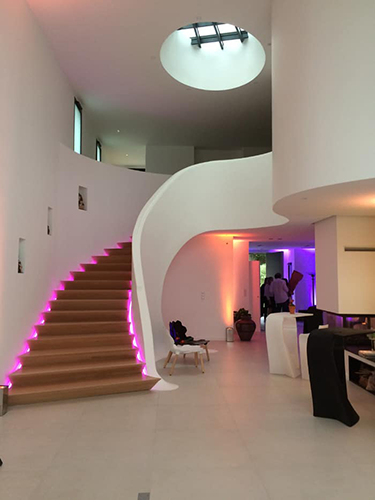 escalier moderne architecte