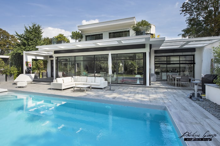 piscine terrasse maison architecte