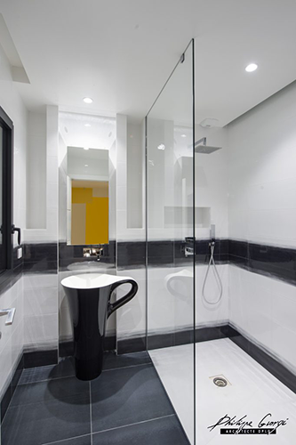 salle de douche design architecte moerne