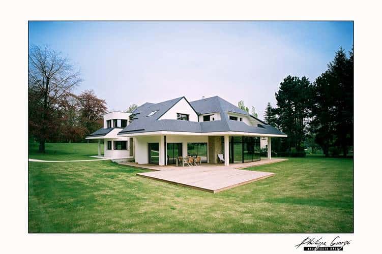 terrasse maison architecte