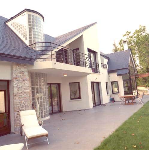 terrasse maison contemporaine
