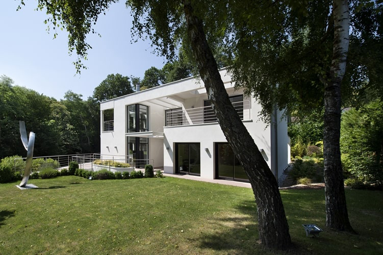 villa moderne architecte jardin